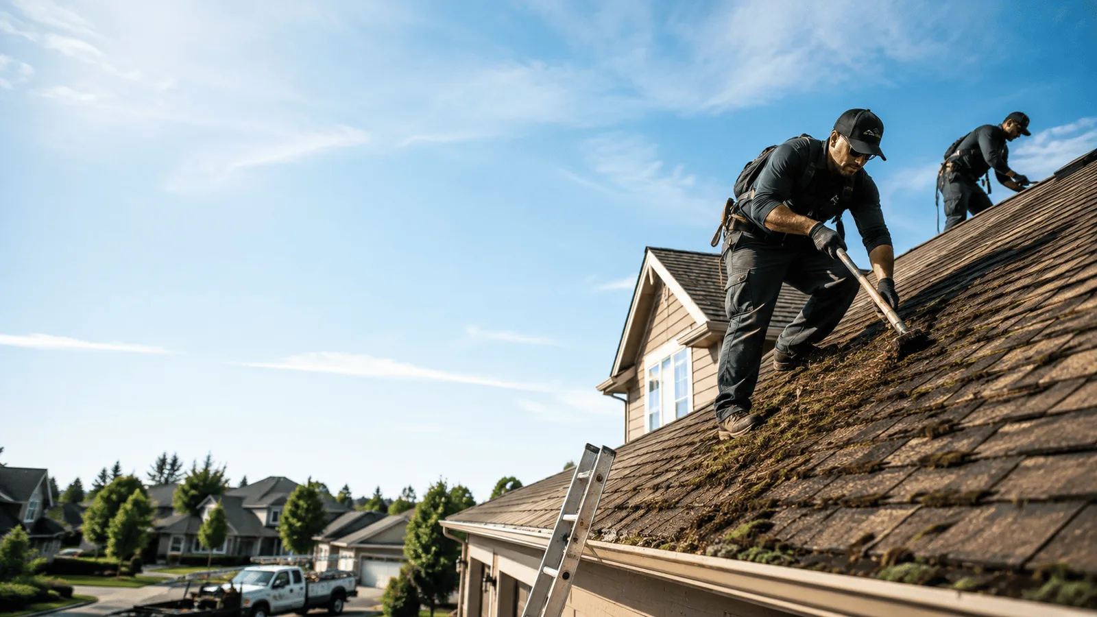 Roof Moss Removal in Monmouth, OR near me
